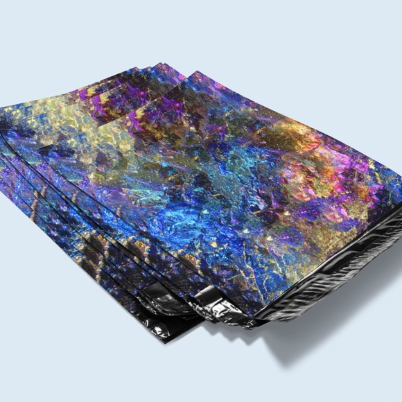 Meraki Elysian Other - 100 Pack Designer Custom Poly Mailer Shipping Bags 10x13 - Chalcopyrite